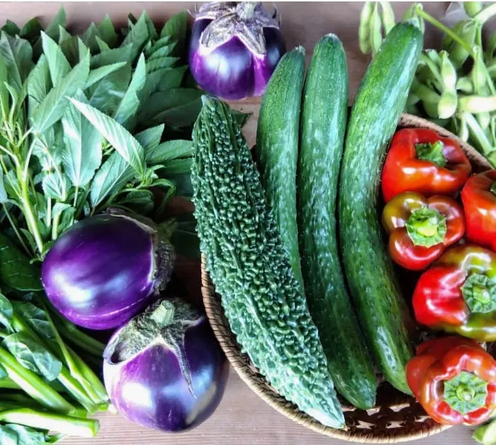 色とりどりの野菜